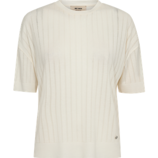 Mos Mosh Mmswann O-Ss Spring Tee Toppe & T-Shirts 168390 Ecru (S)