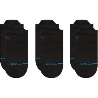 Stance Icon Low Tab 3 Pack Multifunktionelle sokker størrelse L farve sort