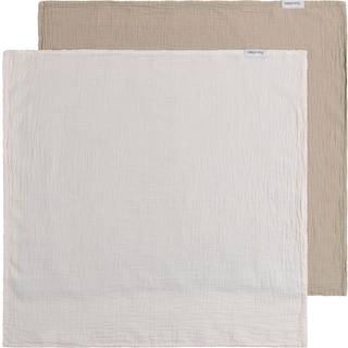 Baby's Only 65x65 Tæppe/ Stofble i Musselin 2-pak, Tender Beige