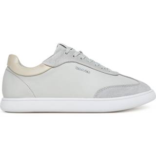 Leather Low Profile Trainers - Grey - EU 40