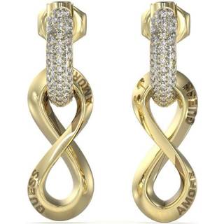 Guess JUBE05051JWYG Damen-Ohrringe Ohrhänger Infinity Gold Tone
