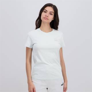 Women&#39;s Puma ESS ELEVATED T-Shirt, Blue, Size XS, Clothing - Peaceful Blue - XS