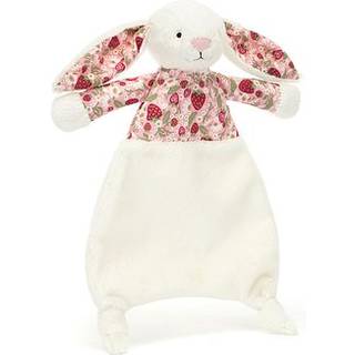 Baby Jellycat nusseklud Bashful kanin - Mimi Strawberry