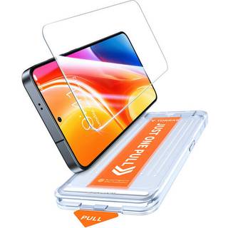 TORRAS Samsung Galaxy S25 Install Master Hærdet Beskyttelsesglas - Gennemsigtig