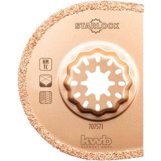 kwb halvcirkelformet hårdmetalsavklinge til multicutter, 75 mm