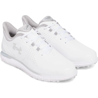 Under Armour Drive Fade Spikeless Men's Golf Shoes White / White / Metallic Silver 43