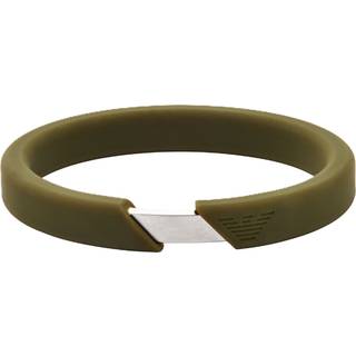 Emporio Armani Eagle Logo Silikone Manchet Armring