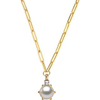 DYRBERG/KERN GLORY HALSKÆDE 460500 (Gold, White, ONESIZE)