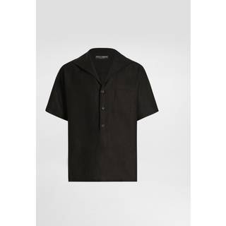 Dolce&Gabbana Bowling shirt - black - EU 39