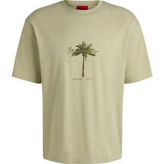 HUGO Duwom T Shirt Green