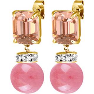 DYRBERG/KERN WALI ØRERING 460019 (Gold, Peach, ONESIZE)