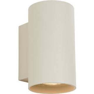 Moderne væglampe beige GU10 50 mm rund 2-lys - Sandy
