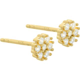 FLOWER EARSTUD | GOLDEN