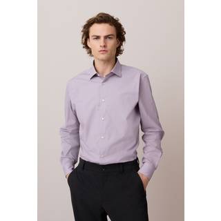 Next Purple Slim Fit Easy Care Single Cuff Smart Shirt