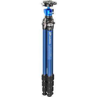 Leofoto Carbon Tripod LY-224C Mr.Y + Ballhead LH-25 R Y Blue