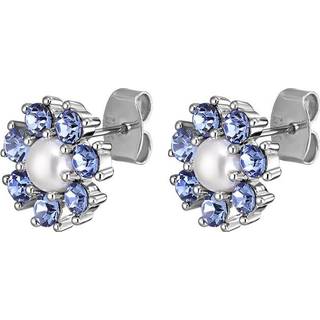 DYRBERG/KERN CARNEA ØRERING 460075 (Silver, Blue, ONESIZE)