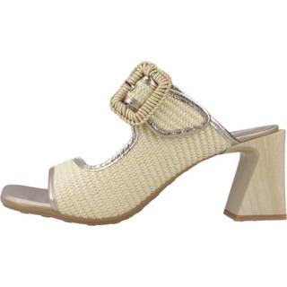 Hispanitastil kvinder. RHV254048 Sandaler i læder Miami beige (40), 5-8 cm, Ingen, Casual