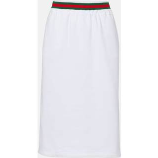 Gucci Cotton jersey midi skirt - white - XL