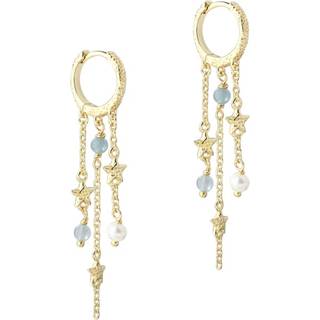 STELLA HOOP BLUE | GOLDEN