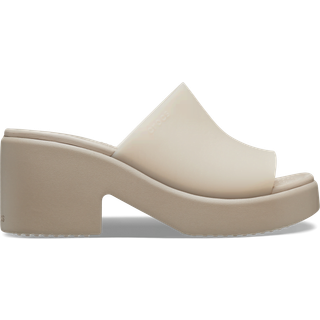 Crocs women Brooklyn Frosted Heel Sandals Taupe 39