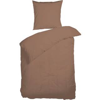 Nordisk Tekstil Kelly sengesæt brun 140x220 cm