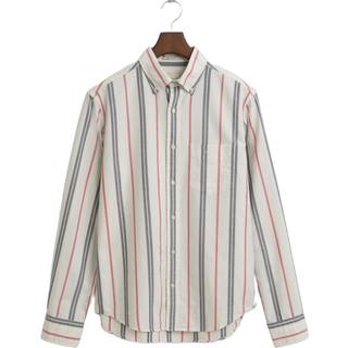 GANT Herre Regular fit stribet Archive Oxford-skjorte (XL)