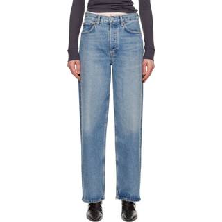 Agolde Henson mid-rise wide-leg jeans - blue - XS-S