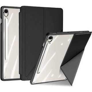 Samsung Galaxy Tab S10 FE/S9 FE/S9 Dux Ducis Magi aftageligt 2-i-1 folioetui - sort