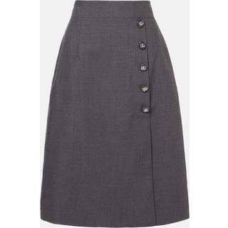 Dolce&Gabbana Virgin wool midi skirt - grey - XXS