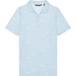 TRAVISMATHEW Polo Fjervægt City, lyseblå