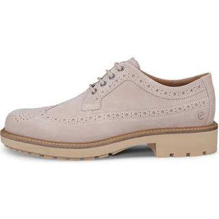 ECCO Metropole Oslo - Broguesko i ruskind til herrer - Pink - Size: 41 (UK 7.5)