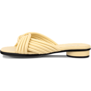 ECCO Sculpted Alba 25 - Højhælet sandaler i læder til damer - Gul - Size: 37 (UK 4.5)
