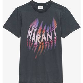 Camiseta Zoeline - Mujer - Negro Lavado - Talla XS - Marant Étoile