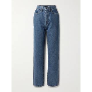 Khaite Corben high-rise tapered jeans - blue - 31