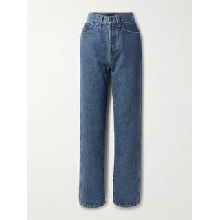 Khaite Corben high-rise tapered jeans - blue - 32