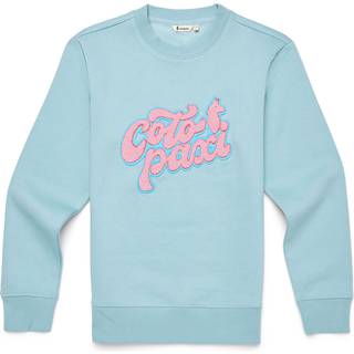 Cotopaxi Women's Coto-Patch Crew Sweatshirt Sweatere Damer størrelse L farve turkis