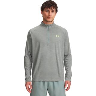 Under Armour Tech™ Textured Men's ½ Zip Silica Green / Hydro Green / High Vis Yellow XS