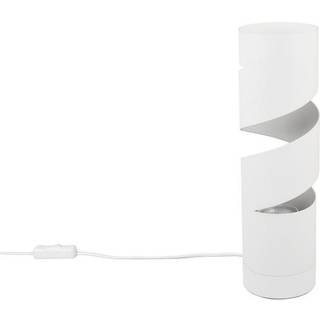 Stream bordlampe, hvid, højde 35 cm, metal, GU10