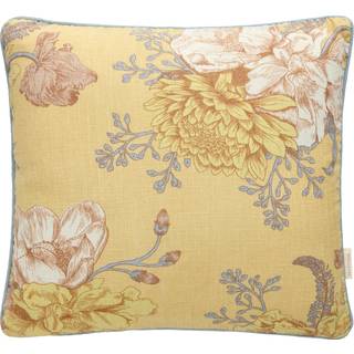 Decotique Bloom Pude 50x50 Cm - Pyntepuder & Betræk Hør Guld - 398088