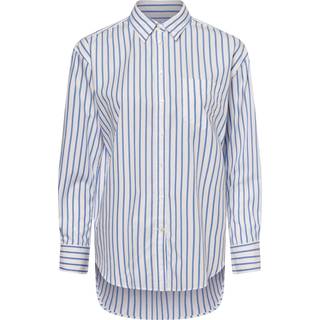 GANT Dame Relaxed fit poplin skjorte med striber (40)