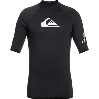 Quiksilver UPF 50+ badetrøje - VOKSEN - sort - All Time - Short Sleeve Rash Vest