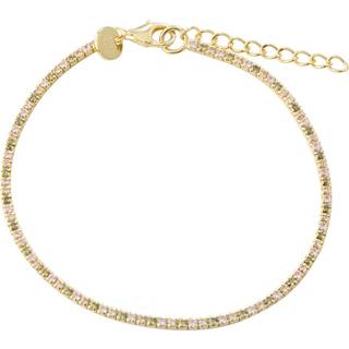BLUSH TENNIS BRACELET | GOLDEN