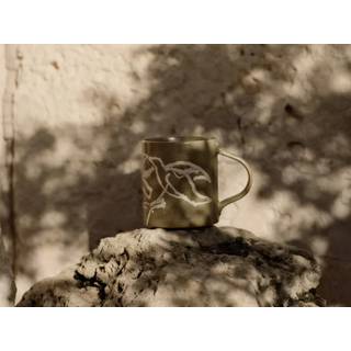 Ferm Living Vuelo Krus - Kaffekopper Stentøj Elm Green - 1104270721