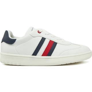 Flag Contrast Heel Trainers