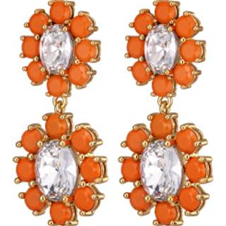 DYRBERG/KERN LINA ØRERING 460506 (Gold, Orange, ONESIZE)