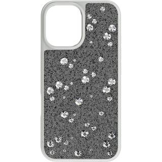 High Smartphone Schutzhülle, Verstreutes Design, iPhone® 16, Silberfarben
