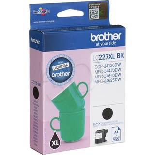 Brother LC227XLBK Sort Blækpatron, 1.200 sider