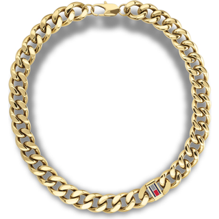 Gold-Plated Chain-Link Necklace