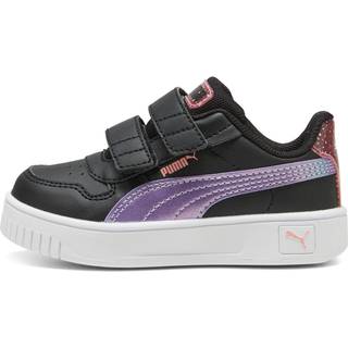 Women&#39;s Puma Carina Street Blurry Dreams Sneakers Toddler, Black, Size 27, Shoes - Pink Fruit - 27