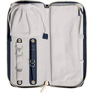 Navy Travel Jewellery Case - P5874